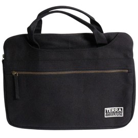 Terra Thread Hasta Laptop Sleeve With Handle, Black