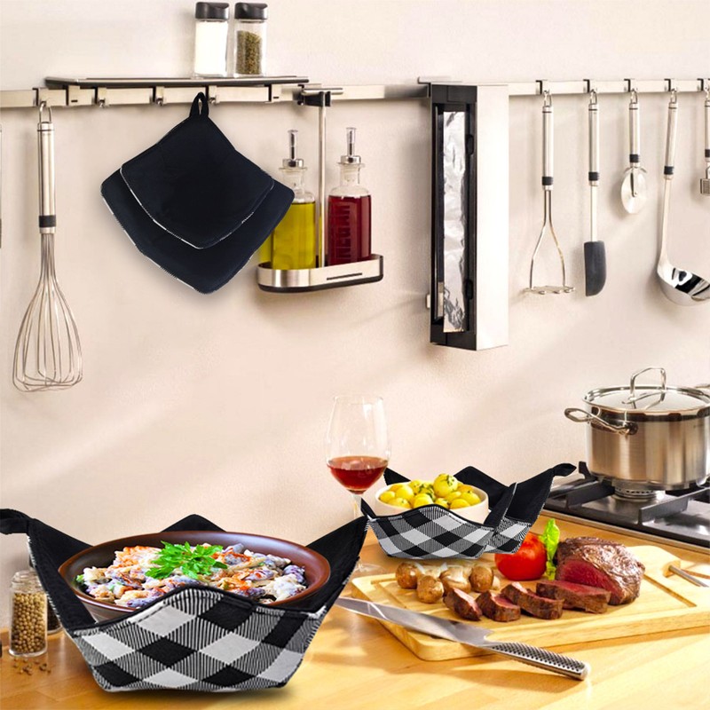 Microwave Bowl Holders Multipurpose Hot Food Bowl Pot Holder Bowl