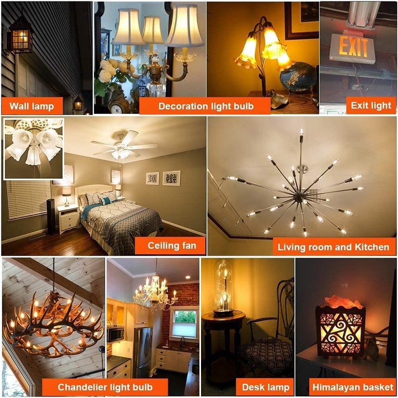 PIFUT T9 LED Bulb, E26 Dimmable LED Bulb, 110v 600Lumens