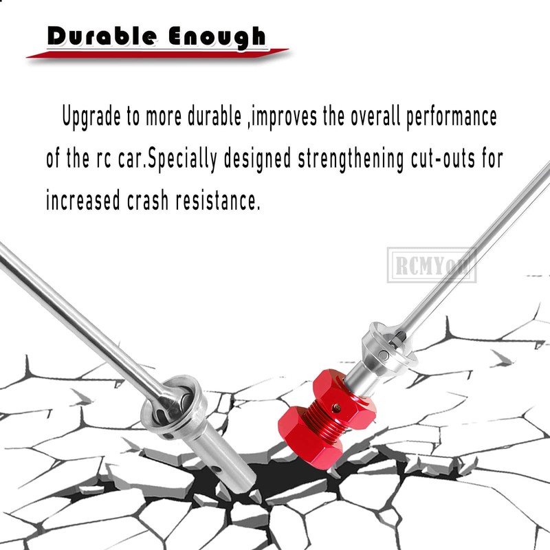 Drive Shaft Upgrades Part for 1/8 Typhon 6s Blx/1/7 Infraction