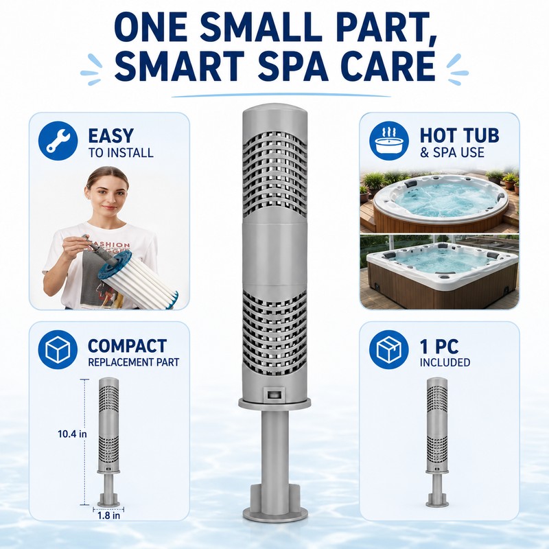 Hot Springs Silver Ion Cartridge for Efficient Spa Mineral Bath