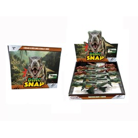 Odyssey Toys Dino Snap T-Rex, Interactive Dinosaur with Roaring Sound and Head Movement, 2 Colors