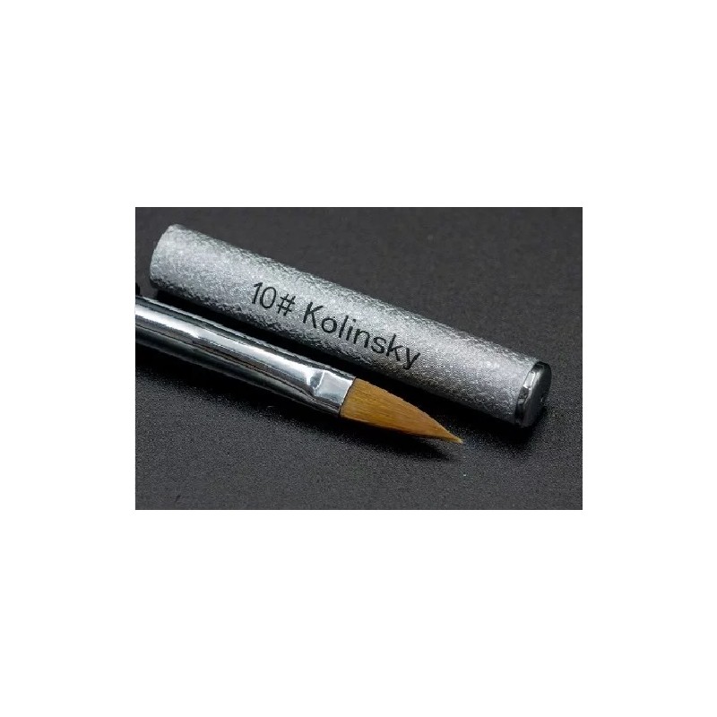 Lé Mussa Pincel Kolinsky Para Acrílico O Polygel