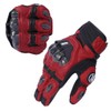 Harssidanzar Motorcycle Gloves for Men and Women, Full Finger Motorcycle