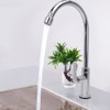 Household Kitchen Water Faucet Tap Chrome Plated Bathroom Kitchen Faucet