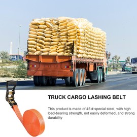 Motorcycle Tie Down Straps | 6614 Lbs Breaking Limit Adjustable Tie Down Straps Retractable | 5cm*6/8m Ratchet Straps Heavy Duty, Color Zinc Plating Straps for Trucks Cargo Motorcycle