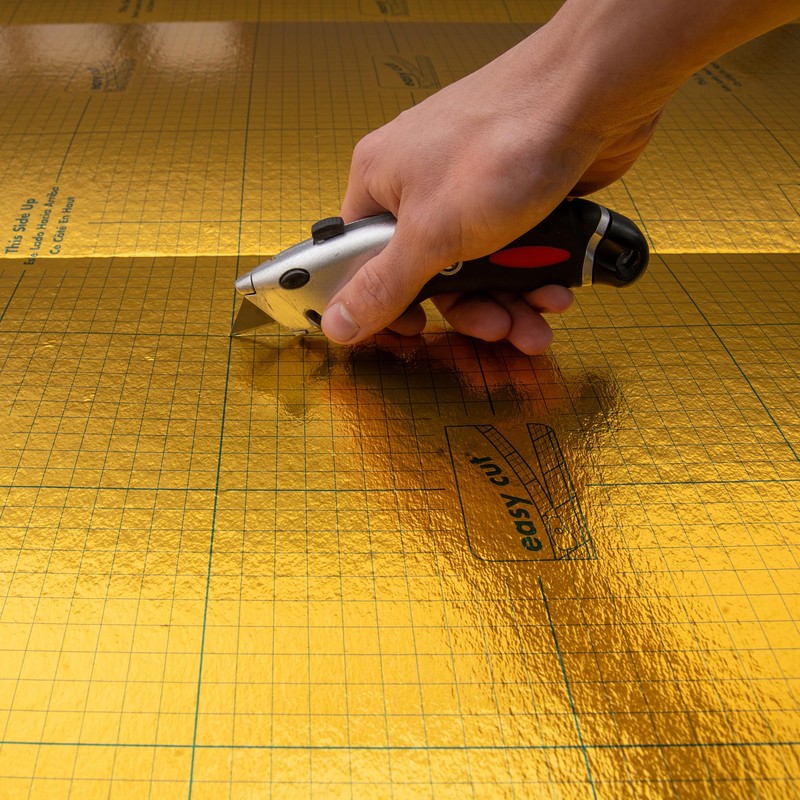 Mohawk Elite 100sqft Premium Flooring Underlayment, 2mm Thickness with pre-Taped
