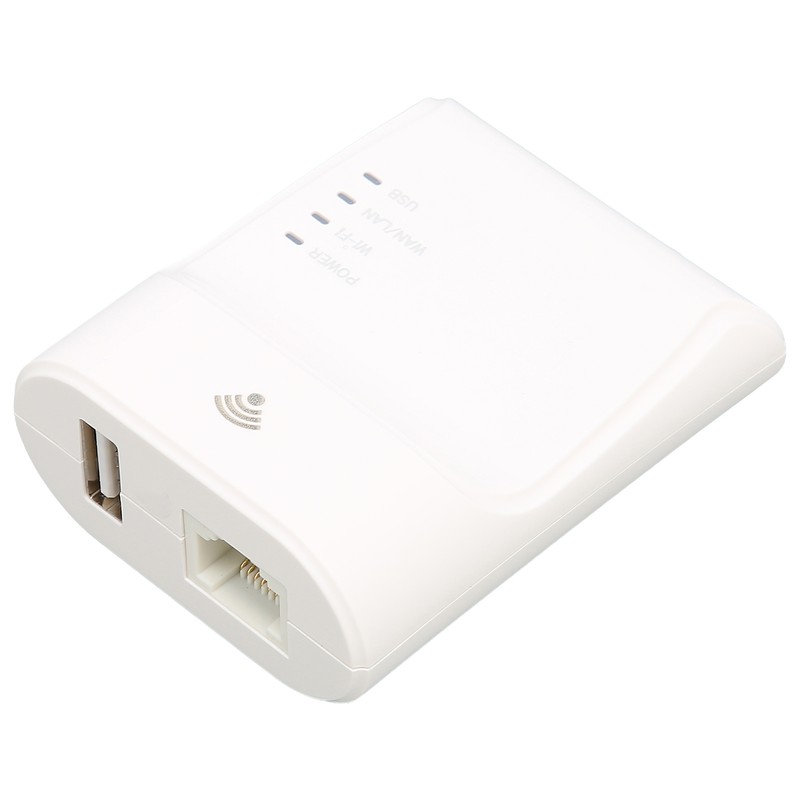 Wireless USB Print Server 10/100Mbps Adaptive 480Mbps Transmission Small Size
