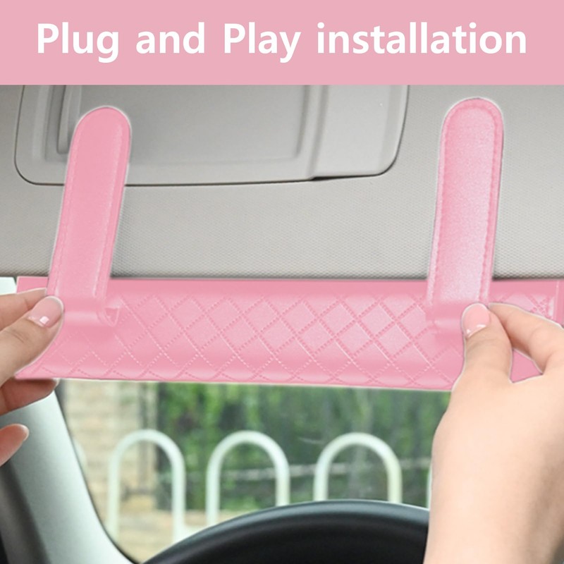 Car Tissue Holder, Car Visor Tissue Holder, PU Leather Car