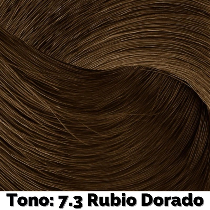 Nutrapel Color Tech Tinte Cabello Tono 7.3 Rubio Dorado Tubo