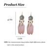 Feather Earrings for Women Boho Dream Catcher Dangling Bohemian Style