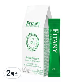 [FITANY] Pitani Xeniscal Fat Out Brew Diet Coffee, 2 boxes, 44.1g / [FITANY] 피타니 제니스칼 팻아웃 브루 다이어트 커피, 2박스, 44.1g