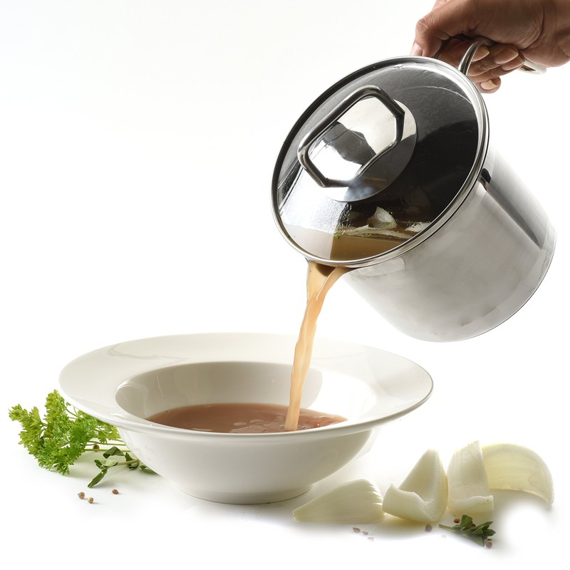 Norpro 8-Cup Stainless Steel Multi-Pot with Straining Lid