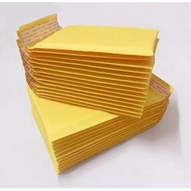 Sealed Air Jiffylite Self Seal Mailer, #0, 6 x 10, Golden Brown, 25/Carton