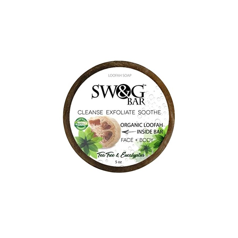 SWAG Bar Exfoliating Loofah Soaps Washes and Grooming Essentials As