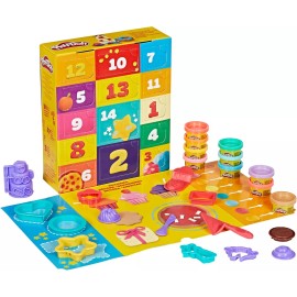Play-Doh Countdown Calendar Surprise Arts & Crafts Activities 26 Accessories New