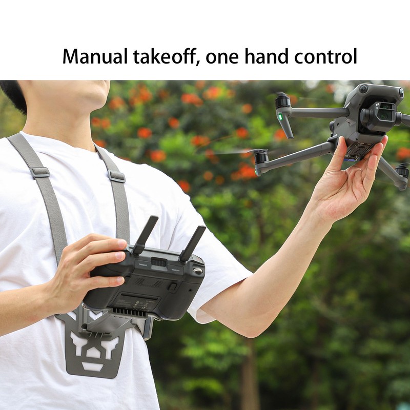 Drone RC Chest Mount Adjustable Angle Foldable Drone Controller Chest