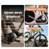 Under Desk Elliptical Pedal Straps - Adjustable Non-Slip Trainer Straps