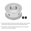sourcing map 3M35 Teeth Timing Belt Pulley Timing Belt Drive