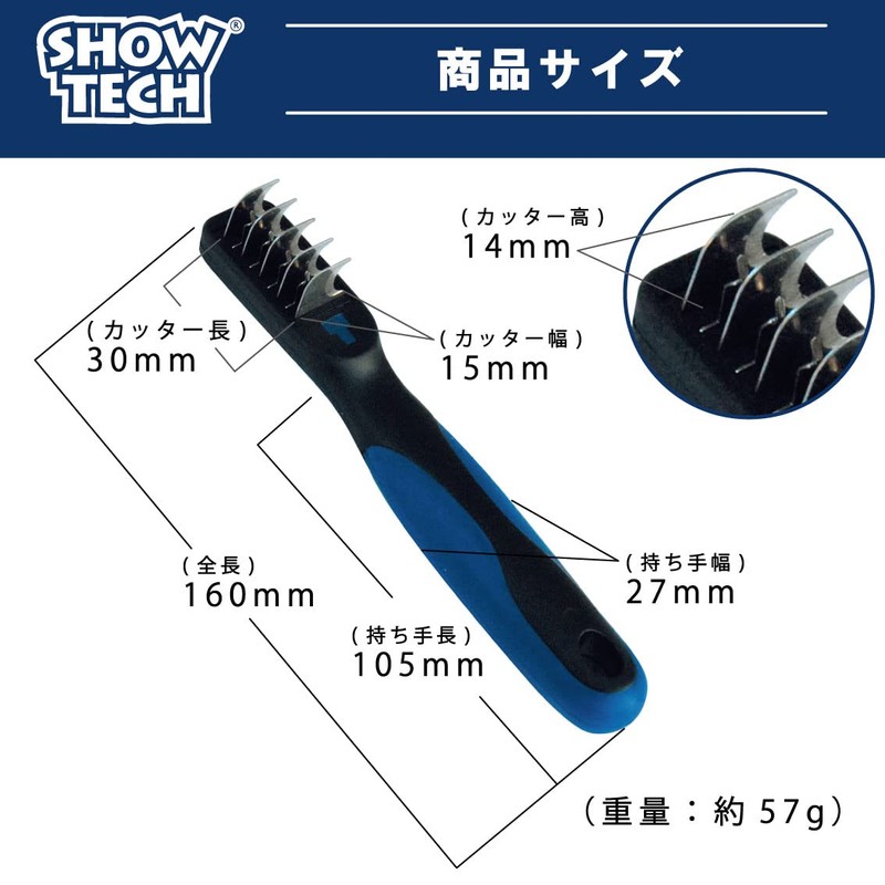 SHOWTECH Pill Cutter, 5 Blades, Grooming Tool, Pill Cut, Convenient