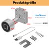 Eseesmart Fingerprint Drawer Lock Cabinet Lock Furniture Lock Cylinder Furniture
