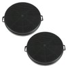 Spares2go Charcoal Vent Filter for For Hoover Cooker Hoods (Pack