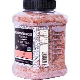 Soeos Himalayan Pink Salt, Coarse Grain, 80oz (5 Pound), Non-GMO Pink Salt, Kosher Salt, Pink Himalayan Sea Salt Coarse for Grinder Refill