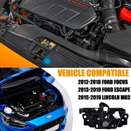 Unikpas Hood Latch Lock Compatible for Ford Escape 2013-2019 | Focus 2012-2018 | Lincoln MKC 2015-2019 Replace Front Engine Door Lock Latch