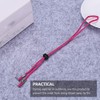 EXCEART Bandana Lanyard Hat Holder Clip Lanyard Neck Strap Straw