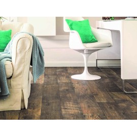 PVC floor covering, vinyl flooring in rough country house look, DIN A4 sample piece