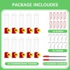 10 Pack Small Hummingbird Feeder for Outdoors Mini Hummingbird Feeders