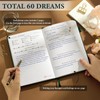 JUBTIC Dream Journal – Hardcover Dream Notebook, Guided Dream Diary