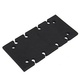 ChaRLes Sander Base Plate Backing Pad For Makita Bo3700 Bo3710 Bo3711 Sander Replacement Part