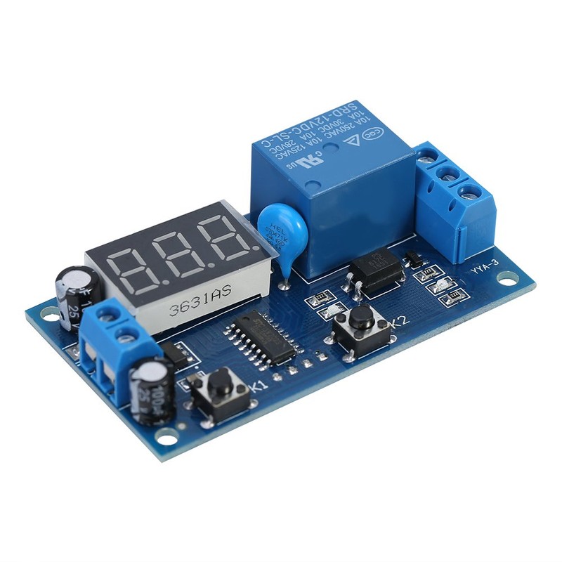 Cycle Delay Timer Switch Adjustable Relay Module High Precision Stable