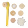 Electric Bath Brush Exfoliating Multifunctional with 6 Attachments Auto Rotation