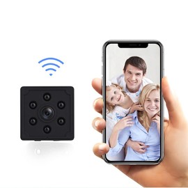 Mini Camera 4K HD Wireless Micro Camera Portable Cam With Detection Alarm Long Bettery Life Smallest Wifi Cameras for Baby Monitor