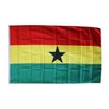 5ft x 3ft Ghana National Flag with Eyelets Sporting Events