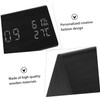 Gatuida LED Alarm Clock with Sound Control Wooden Digital Desk