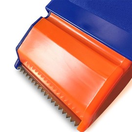 2 Pcs Packing Tape Dispenser, Refillable Sticky Tape Cutting Holder Holding 4.5-5cm Tape for Warehouse, Home and Office