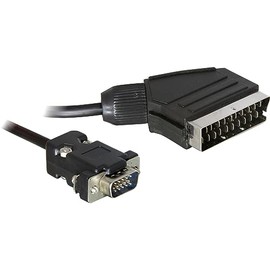 DeLOCK SCART Cable Video Scart Output -> VGA Input
