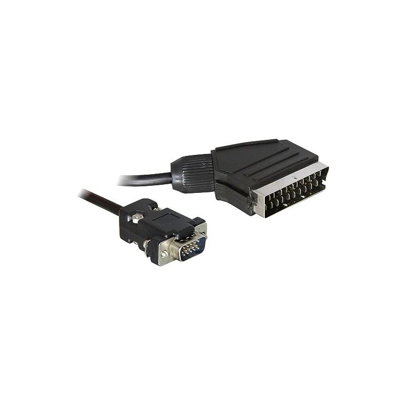 DeLOCK SCART Cable Video Scart Output -> VGA Input
