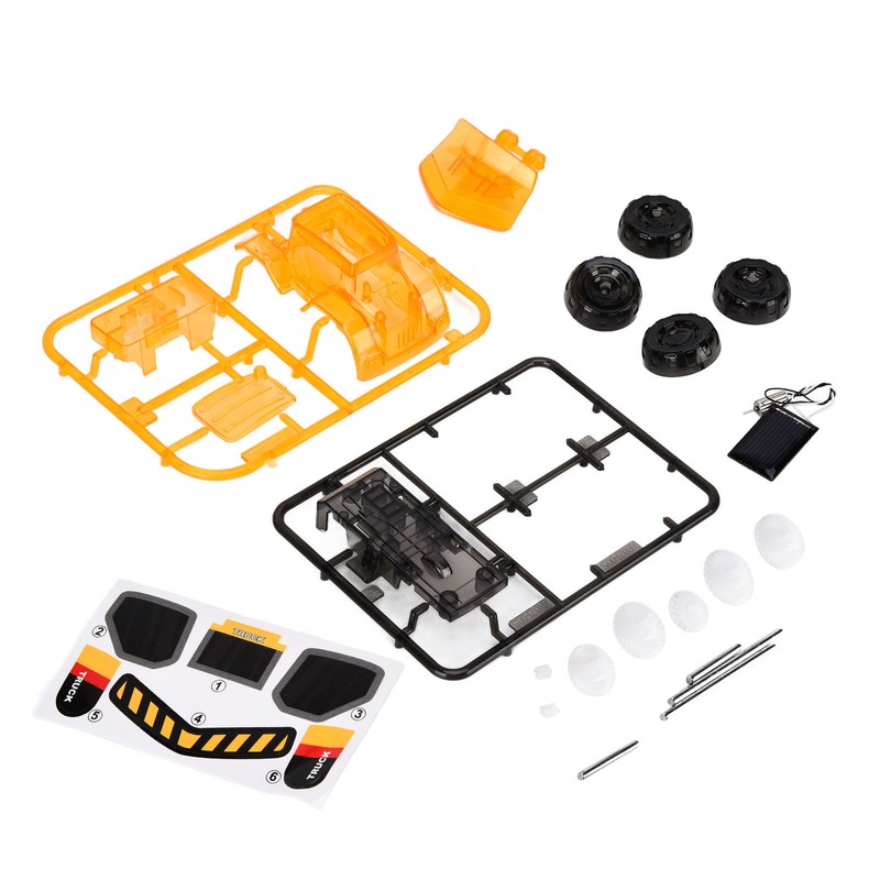 DIY Solar Engineering Vehicle Assembly Construction Car Toy Science Educational