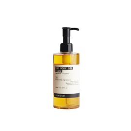 JUNO & Co. Body Oil Rinse Shower Cleanser, Hydrating Wash with Rice Bran, Meadowfoam Seed & Calendula, Softening & Balancing for Dry or Sensitive Skin, Unisex, Daily Use Formula, 9.13 fl oz.