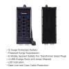 CyberPower 12-Outlet Surge Protect 6 ft. Braided Cord USB Coax,