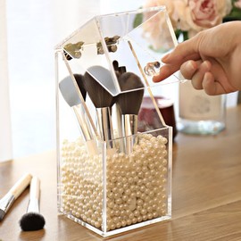 Arden Shop Pencil Cosmetic Organizer with Lid / 아던샵 뚜껑있는 펜슬 화장품정리대