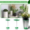 Somcthao Adjustable Height Planter Inserts for Large Pots, Tall Tapered