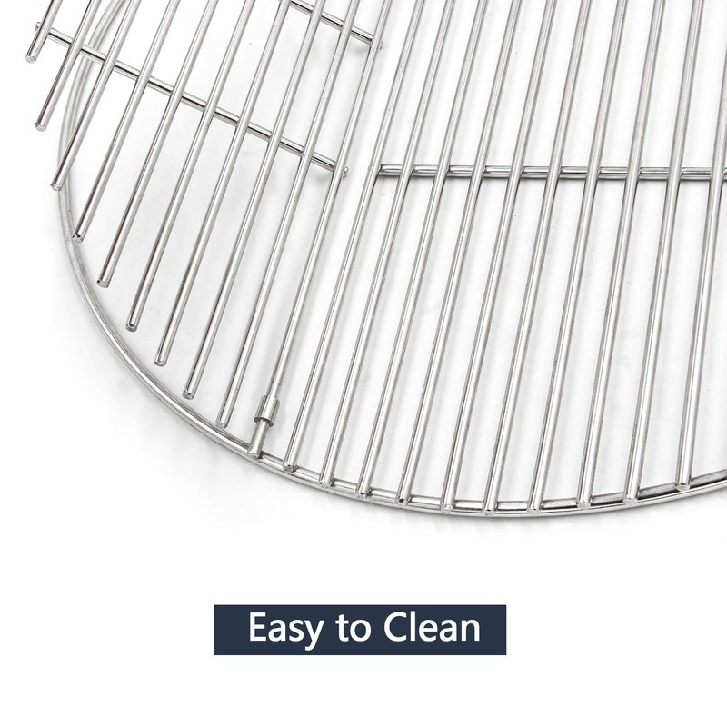 Hongso 18.5" SUS304 Round Cooking Grid Grates for Large Big