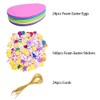 Max Fun 208PCS Easter Foam Stickers Set for Egg Crafts