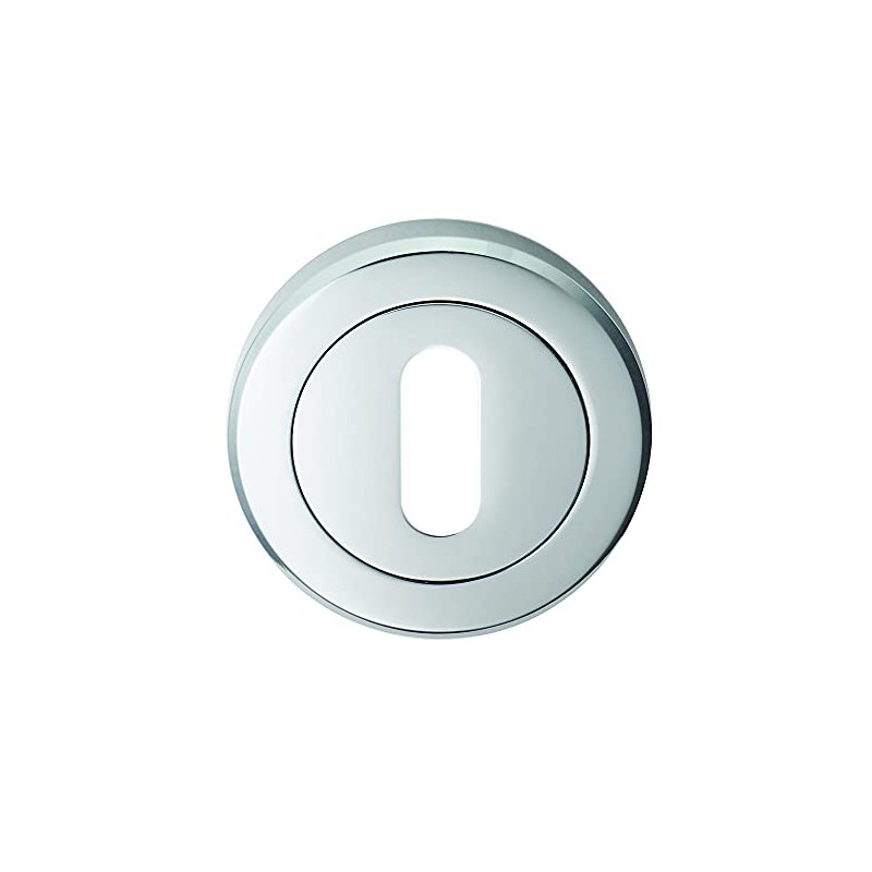 Serozzetta Escutcheon (Single) Standard Lock Profile - Polished Chrome