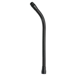 PATIKIL 13 Inch Microphone Gooseneck, 5/8-27 Thread Metal Universal Hose, Flexible Arm Gooseneck Extension for Multifunctional DIY, Black